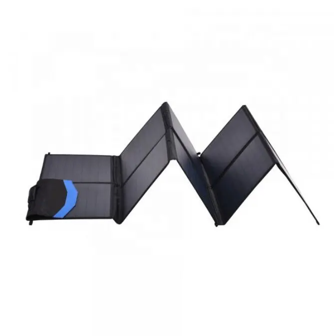 250W Foldable सौर पैनल किट बैग Ultralight तह सौर अभियोक्ता के साथ यूएसबी पोर्ट सौर नियंत्रक और केबलों के लिए 12V बैटरी