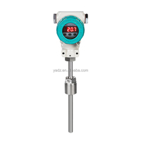 ATEX Pt100 Temperature Transmitter Sensor LCD OEM Customizable 4-20mA Output IP65 Rated Stainless Steel Industrial Automation