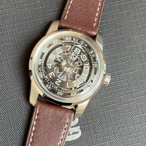 Reloj Automático con Cambio de Hora, Movimiento SW200, Esqueleto, Acero Inoxidable 316L, Cristal de Zafiro, Reloj Mecánico de Pulsera para Hombre - Product Image 2