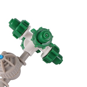 Vòi Phun Sương Chéo 4 Đầu Ra Với Đầu Nối Chống Nhỏ Giọt Tưới Vườn Micro Mist - Product Image 4