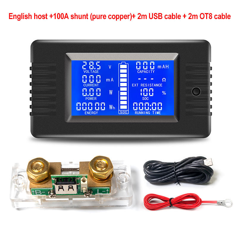 Câble USB+OT8 100A +2m