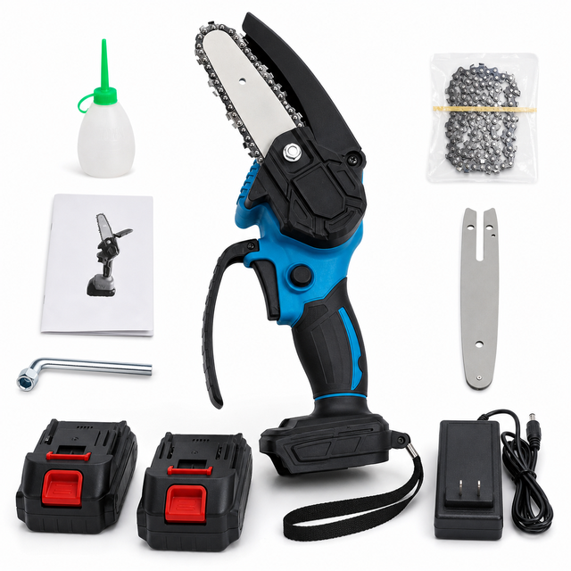 Lithium Ion High Support Household Rechargeable Cordless Electric Telescopic Pole Chain Saw Set Chainsaw Pole
