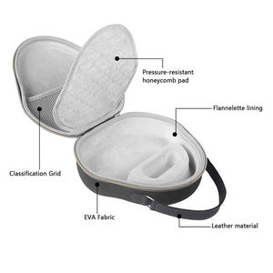 Nuevo estuche rígido con cremallera, funda portátil compatible con <span class=keywords><strong>Beats</strong></span> <span class=keywords><strong>Solo</strong></span> 4/3/Studio <span class=keywords><strong>Pro</strong></span>/Studio 3, auriculares Bluetooth - Product Image 5