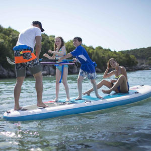 Planche de <span class=keywords><strong>paddle</strong></span> <span class=keywords><strong>gonflable</strong></span> multipersonnes, accessoire de surf, pour toute la <span class=keywords><strong>famille</strong></span>, 2022 - Product Image 1