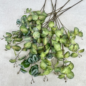 Feuille de lentille multi-fourche à tige haute Décoration d'intérieur de paysage <span class=keywords><strong>plante</strong></span> artificielle - Product Image 4