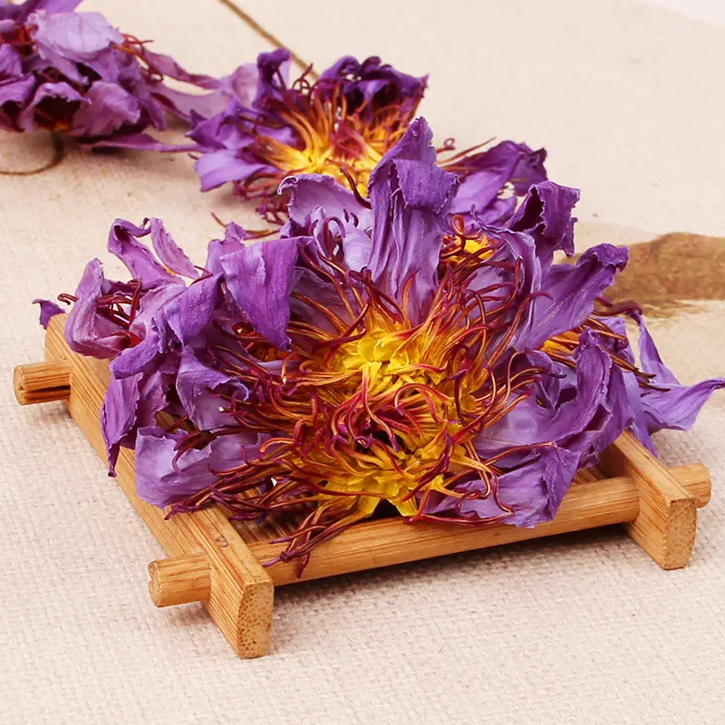 Petali di tè blu fiore di loto essiccato blu organico egitto fiore di loto blu fiore di loto sfuso