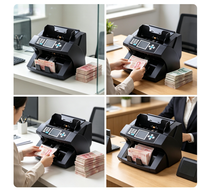 Machine à compter l'argent de différentes coupures BC-8500, compteur de billets avec détection IMG/WL/UV/IR/MG/DD
