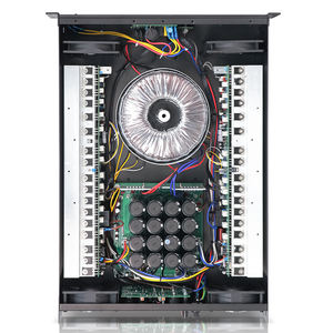 Amplificador de Potencia Profesional EIF CA50 de 2 Canales y 1100W Clase H con Cuerpo Metálico para Escenarios, Grandes Espacios y Actuaciones de Audio Comercial - Product Image 6