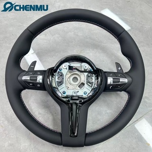 Volante Deportivo de Cuero M3 M5 en Oferta para BMW F02 F07 F10 F15 F16 F25 F30 F35 X1X2X3X4X5X6 Serie 1234567, Listo para Instalar - Product Image 1