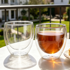 Vaso <span class=keywords><strong>de</strong></span> Vidrio <span class=keywords><strong>de</strong></span> Doble Pared <span class=keywords><strong>de</strong></span> Borosilicato Aislado, Hecho a Mano, <span class=keywords><strong>de</strong></span> Alta Calidad, Directo <span class=keywords><strong>de</strong></span> Fábrica, para Beber, Café Espresso, Marca CnGlass - Product Image 6