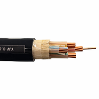 Cable de Alimentación de Bajo Voltaje YJV22 de 0.6/1kV, Blindado con Cinta de Acero, Aislamiento XLPE, 6mm²