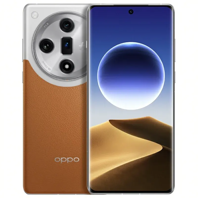 Original OPPO Find X7 Ultra 6.82 "120Hz 5000mAh 100W Snapdragon 8 Gen 3 Octa Core 50MP arrière quatre caméras NFC 5G téléphone portable