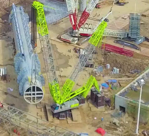 Chine Top marque 800 tonnes grue sur chenilles ZCC11800 grue sur chenilles <span class=keywords><strong>à</strong></span> flèche en treillis <span class=keywords><strong>à</strong></span> <span class=keywords><strong>vendre</strong></span> pour <span class=keywords><strong>éolienne</strong></span> - Product Image 3