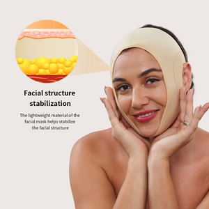 S-SHAPER Stufe 1 Face Shaper Gesichts bekleidung für Frauen Fajas Colombia nas Post Surgical Bandage Surgery Faha Shape wear - Product Image 2