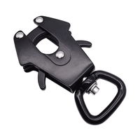 Collier de chien de luxe de la boutique du fabricant en ligne Grenouille Clip Aluminium Snap Hook Dog Hook for Pet