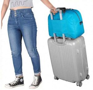 Sac de voyage pliable promotionnel 2023, best-seller, organiseur de rangement, sac à bandoulière tendance pour l'extérieur, sac de bagages étanche - Product Image 5