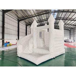 Structure gonflable d'intérieur pour enfants, avec toboggan et piscine, idéale pour les fêtes de mariage et les événements. - Product Image 1