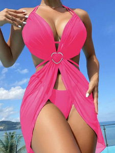 Trajes de Baño Personalizados de Moda para Mujer, Precios de Fábrica para Playa Tropical, Trajes de Baño Sexys y Encantadores para Fiestas en la Piscina - Product Image 5