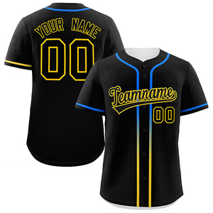Nomor Nama Jahitan Khusus Bernapas 100% Poliester Jersey Baseball Pakaian Olahraga Cetak Personal untuk Unisex - Product Image 5