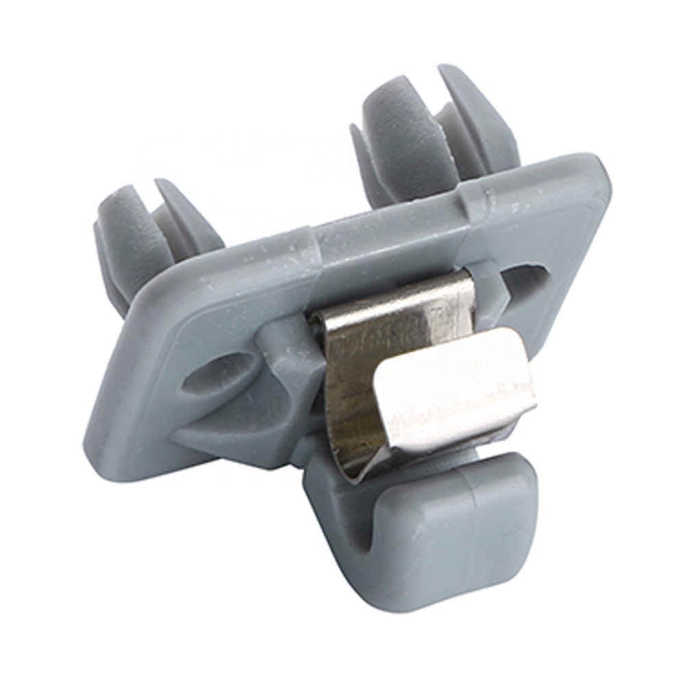 2 PCS Gris Intérieur Pare-Soleil Crochet Support Clip Pour Audi A1 A3 A4 A5 Q3 Q5
