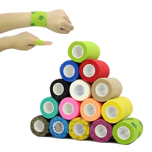 COSYLIFE Benda Coesiva Adesiva Elastica Impermeabile Monouso Certificata CE per Sport 2.5CMX4.5M - Product Image 2