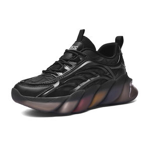 Nueva Llegada, Zapatos Deportivos de Espuma Turca de Alta Gama, Color Negro, Estilo Jogger, Diseño Personalizado para Hombre, Nuevo Estilo 2023 - Product Image 3