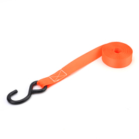Producto caliente 1 "Cargo Amarre Trinquete Amarre Cinturón S Gancho Mango de goma Motocicletas Correa de trinquete