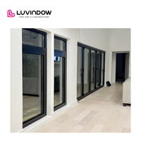 Luvindow résidentiel Baton Rouge Louisiane projet nouveau Design sécurité aluminium fixe fenêtre verre garde-corps balcon