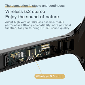 Driving <b>Headset</b> BT Calling Ultraviolet Prevention F07 Smart Audio Glasses Lenses Clearer Vision Sun Glasses <b>Wireless</b> Earphone - Product Image 6