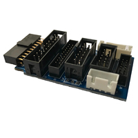 Adaptateur J-Link V9 J Link V9 pour carte de commutation d'émulateur ARM Câble plat pour STM32 USB JTAG Outil de débogage pour voiture