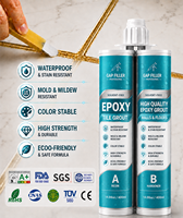 Scellant pour carrelage en époxy à deux composants, haute durabilité, résistant aux produits chimiques, matériau de construction