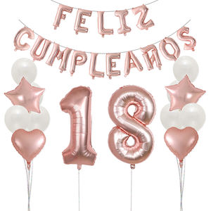 <span class=keywords><strong>2023</strong></span> ballon numéro 30 pouces 18 pouces ballon de crème glacée décoration de fête d'anniversaire - Product Image 2