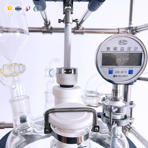 Reator De Vidro De Alta Qualidade Personalizado Preço 1L/5L/10L/30L/50L/80L/100L/150L/200L Reator Forrado De Vidro para a Indústria Química - Product Image 2
