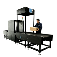 Système de pesage et de numérisation dynamique automatique DWS avec caméra haute vitesse et convoyeur 8000 PPH pour centre d'expédition e-commerce