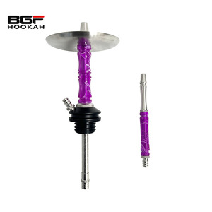 Alta calidad púrpura alemán Moze Breeze 2 Shisha Mini juego de Cachimba de acero inoxidable - Product Image 2