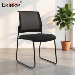 Chaise de bureau Ekintop, design moderne, pour la formation et les réunions, confortable, avec dossier, pour une utilisation prolongée - Product Image 1