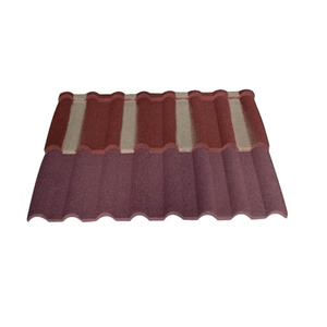 La tuile de <span class=keywords><strong>toiture</strong></span> en acier enduite par pierre légère réduisant la charge de bâtiment dans une certaine mesure ne contiennent pas l'<span class=keywords><strong>amiante</strong></span> - Product Image 5