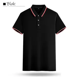 OEM Blank Polo Shirts Men Custom Embroidery Logo T-Shirts Plain Golf Polo T shirt Unisex Polo Shirt Plus Size Short Sleeve