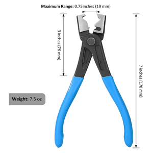 Pince de serrage de tuyau Pince de serrage de tuyau de Type <span class=keywords><strong>Clic</strong></span> et <span class=keywords><strong>Clic</strong></span>-R robuste pour automobile - Product Image 5