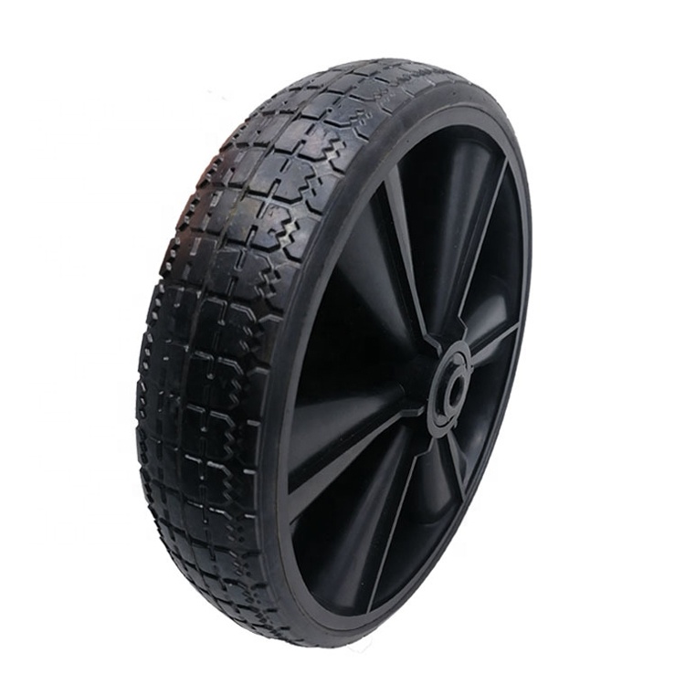 10 дюймов, твердые резиновые колеса, тачка, маленькое колесо для сельскохозяйственной техники