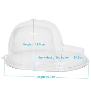 Boîte de présentation pour casquette de baseball en <span class=keywords><strong>PVC</strong></span>, <span class=keywords><strong>couvercle</strong></span> en plastique transparent, étui d'emballage pour casquette incurvée - Product Image 6