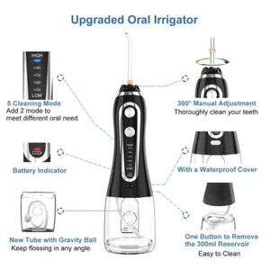 Irrigador Bucal Portátil de Buena Calidad, Hilo Dental de Agua, Dispositivo de Limpieza Dental - Product Image 3