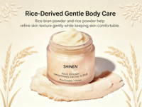 Soins de la peau coréens pour tous les types de peau Gommage blanchissant au riz et à la crème au miel Enlever les peaux mortes Exfoliant au riz Gommage nettoyant pour le visage