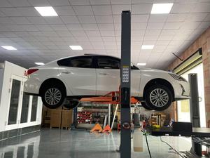 BAOHUA, elevador de tijera individual de alta resistencia, <span class=keywords><strong>rampa</strong></span> de pico asimétrica de 45 °, Gato rápido eléctrico, dos postes de estacionamiento de cuatro postes, último hidráulico - Product Image 6