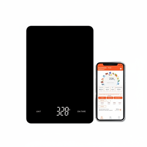 Balance de cuisine numérique Virtu 320g, alimentée par piles, contrôlée par application, arrêt automatique, en plastique, outil de cuisson et de pâtisserie domestique - Product Image 1