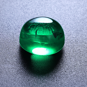 0.1ct-10ct pietre preziose verde <span class=keywords><strong>smeraldo</strong></span> ovale Cabochon <span class=keywords><strong>smeraldo</strong></span> ultrasonico per la creazione di gioielli raffinati - Product Image 4