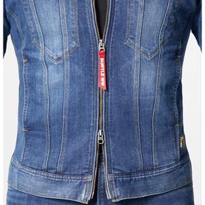 เสื้อแจ็คเก็ตยีนส์ผู้ชาย Burtle รุ่น Navy Vintage 3L รุ่น 5001-3-3L เสื้อโค้ทกันน้ำ ดีไซน์ทันสมัย ผ้าฝ้าย 100% - Product Image 6