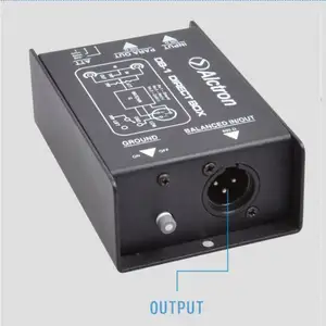 Alctron Passive Direct Box mini Drill Audio Laptop sound card pre effector DB-1 interface high quality good price factory