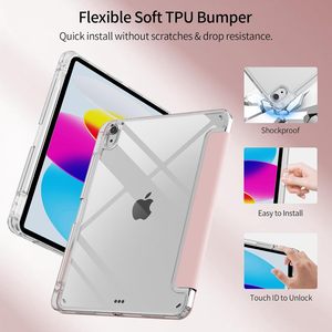 เคสแท็บเล็ตแบบมัลติแองเกิล พร้อมฝาหลังใส ป้องกันการกระแทก สำหรับ <span class=keywords><strong>iPad</strong></span> A16 รุ่นที่ 11 ขนาด 11 นิ้ว ปี 2025 และ <span class=keywords><strong>iPad</strong></span> รุ่นที่ 10 ขนาด 10.9 นิ้ว - Product Image 5