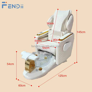 Móveis para Salão Modernos de Luxo, Cadeira de <span class=keywords><strong>Pedicure</strong></span> Elétrica com Hidromassagem, Cadeira para Banho de Pés, Cadeira de Spa para Pés - Product Image 3